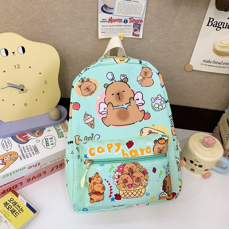 Mochila de dibujos animados japoneses para niños y niñas