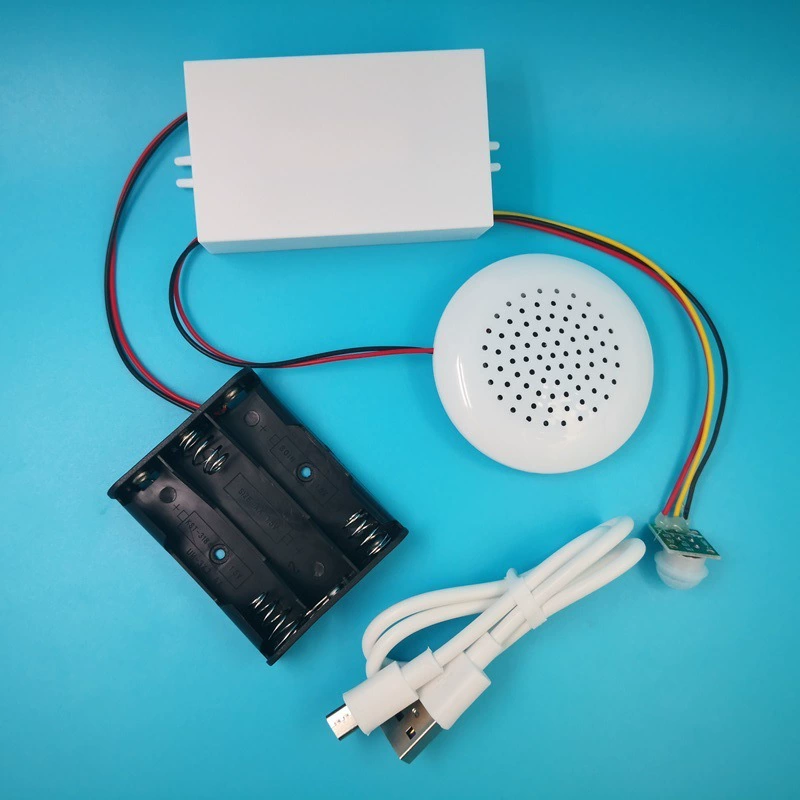 Модуль голосового синтезатора MP3 с ИК-датчиком движения DC5V для рекламы, с возможностью загрузки и настройки через USB, подключаемый к светодиодным светильникам, от производителя