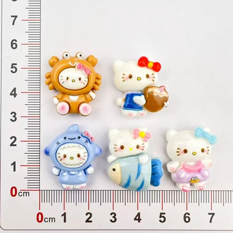 卡通变装星星猫树脂配件diy手工发夹鞋扣吊坠箱包挂件手机饰品批|undefined