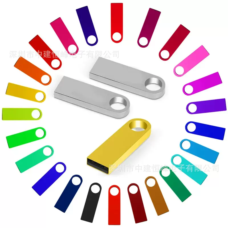 U盘定ZHI 金属8g 礼品 U盘32g 超薄防水 可定 LOGO 音乐u盘