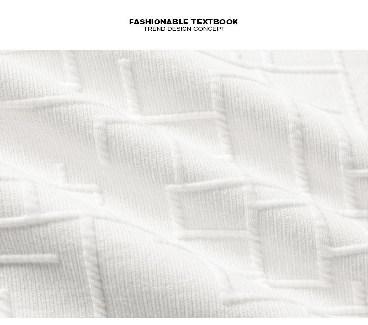 Cleanfit textuur sweatshirt voor dames en heren in american retro stijl_voghion.com