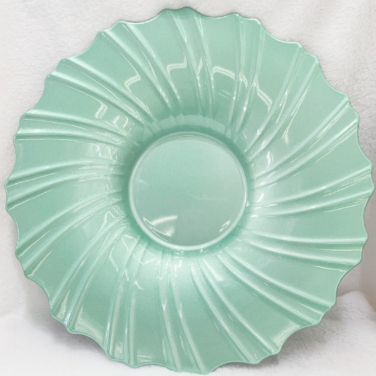 Nuevos productos de bandeja de bodas, bandeja de bocadillos, bandeja de pétalos de comercio exterior, fábrica de exportación de postres al por mayor