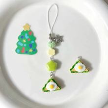 【鸡蛋三明治】原创仿真食玩甜甜圈星星手机链挂件咕本链卡册卡扣