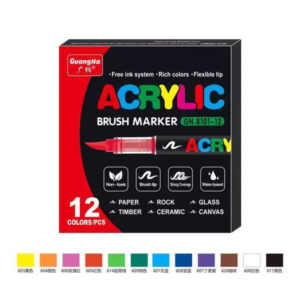 Marker, 12 colors
