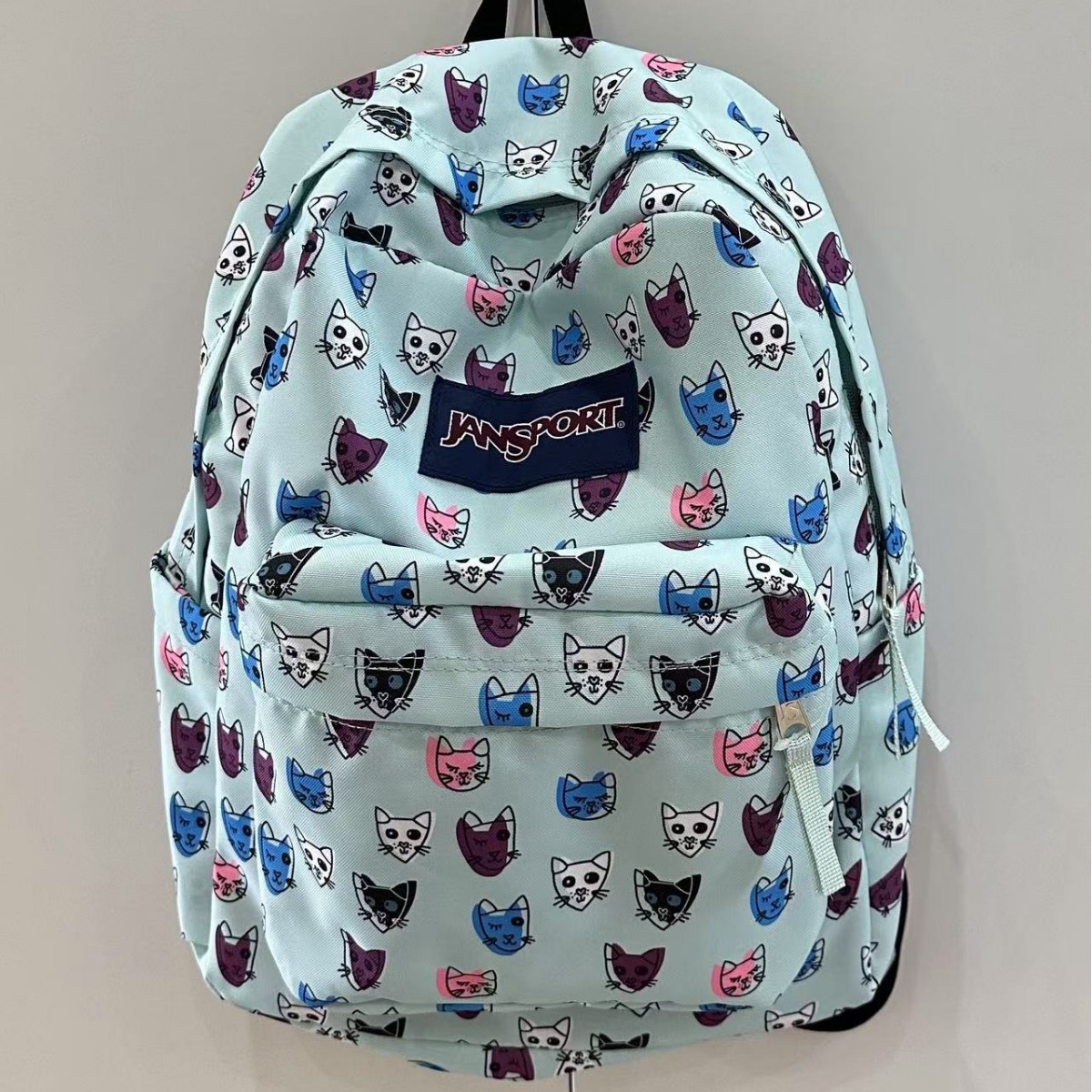 Cross-border JS Jess new large-capacity backpack, ins-style school bag for male and female students, high-appearance-value school bag