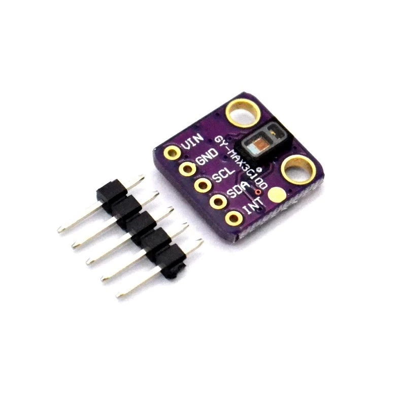 GY-MAX30100 GY-MAX30102 Модуль детекции пульса, частоты сердечных сокращений и уровня кислорода в крови