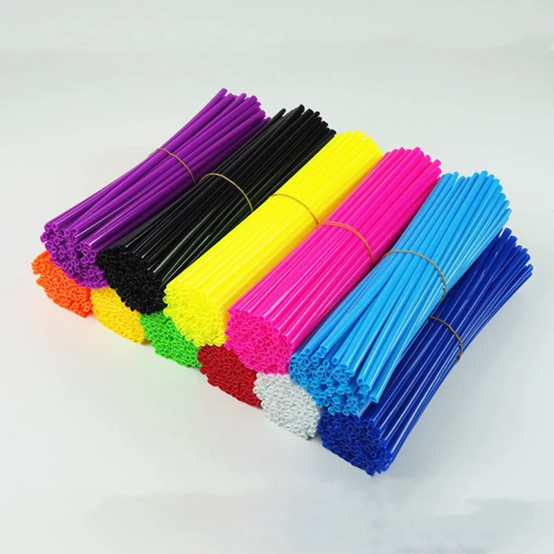 Аксессуары для внедорожных мотоциклов: цветные накладки на спицы колес, подходящие для Honda, декоративный комплект для стальных спиц.