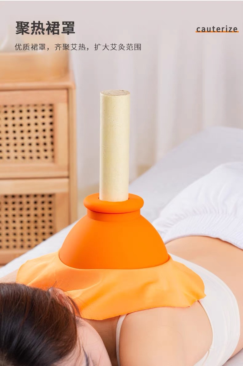 Moxa Box Moxibustion Kit Ai Jiu 艾灸 with 5 Moxa Sticks and 2 Moxa Rolls for Abdomen Waist Chest Home and Spa Use quality and texture