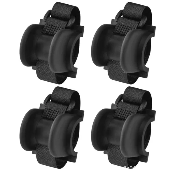 4-Pack U-Shaped Rod Holder Fishing Rack Rod Bracket Guardrail Bridge Railing Fishing Rod Holder Boat Fishing Rod Holder
