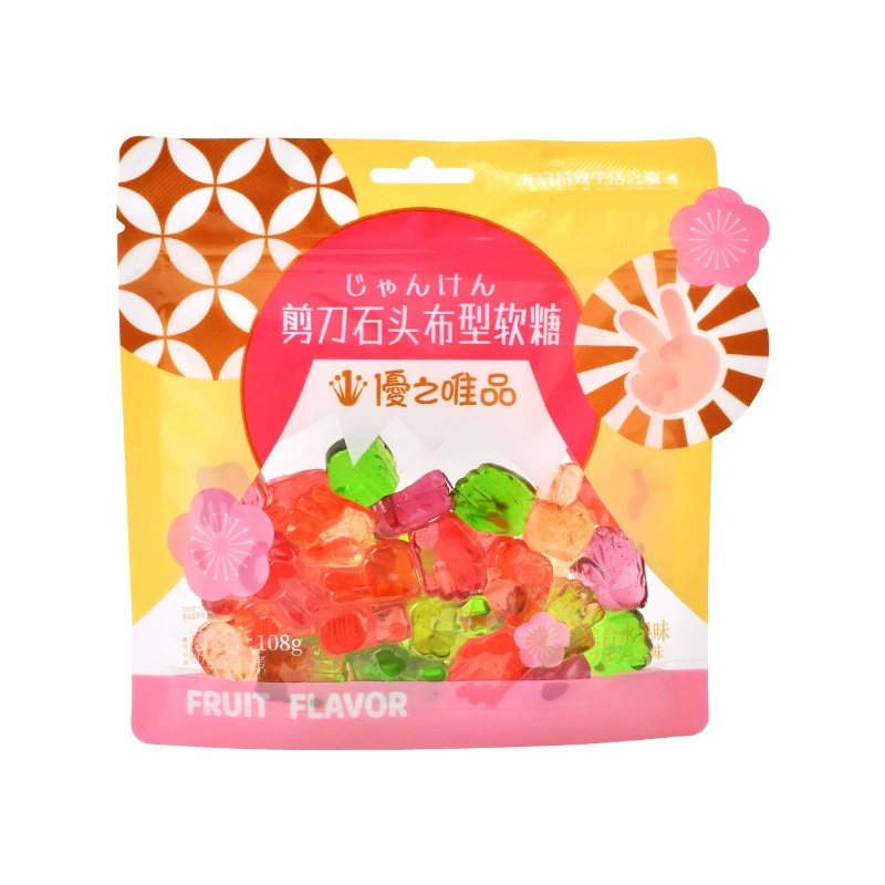 Youzhi Vipshop фруктовый сок фадж 108г вкус белого персика мякоть фруктовая конфета QQ сахар повседневная сеть красная закуска оптом