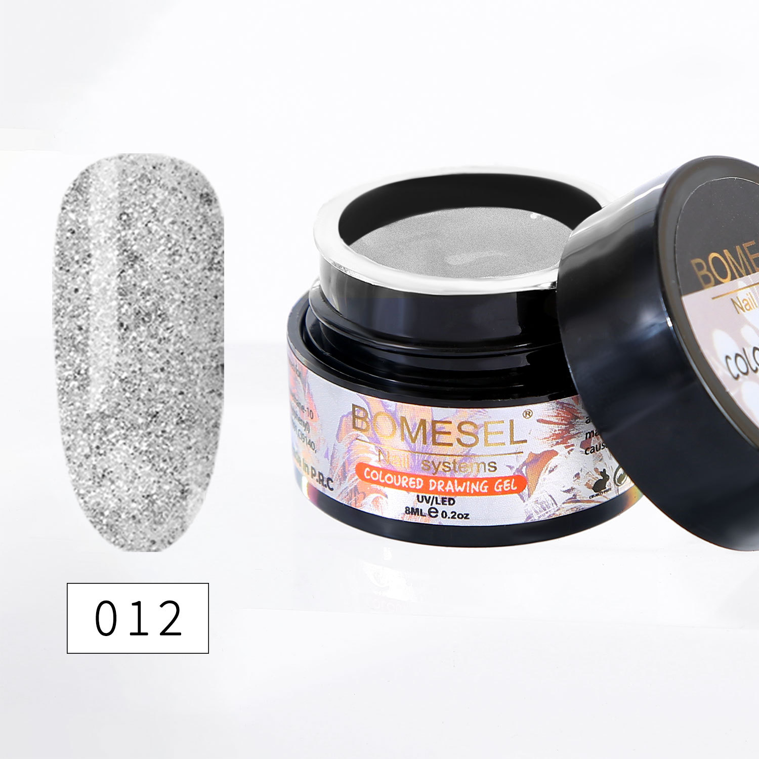 pegamento de pintura funcional de manicuras pequeño frasco de pegamento de pintura de manicuras especial sin lavado pegamento de tallado moldeable fuente de pegamento de color de flor tallable