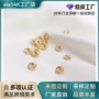 手工保色包金螺纹隔珠