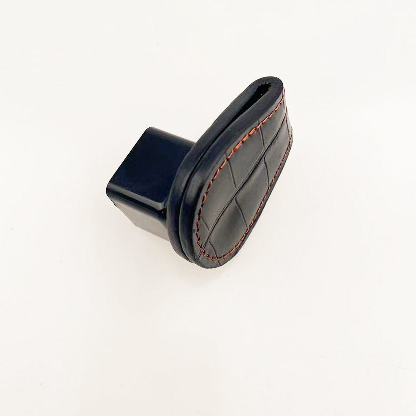 Caja de almacenamiento de cuero genuino caja de almacenamiento de succión magnética sombrero de chocolate + Pantalones redondos bolsillo clip de chocolate/cuero genuino