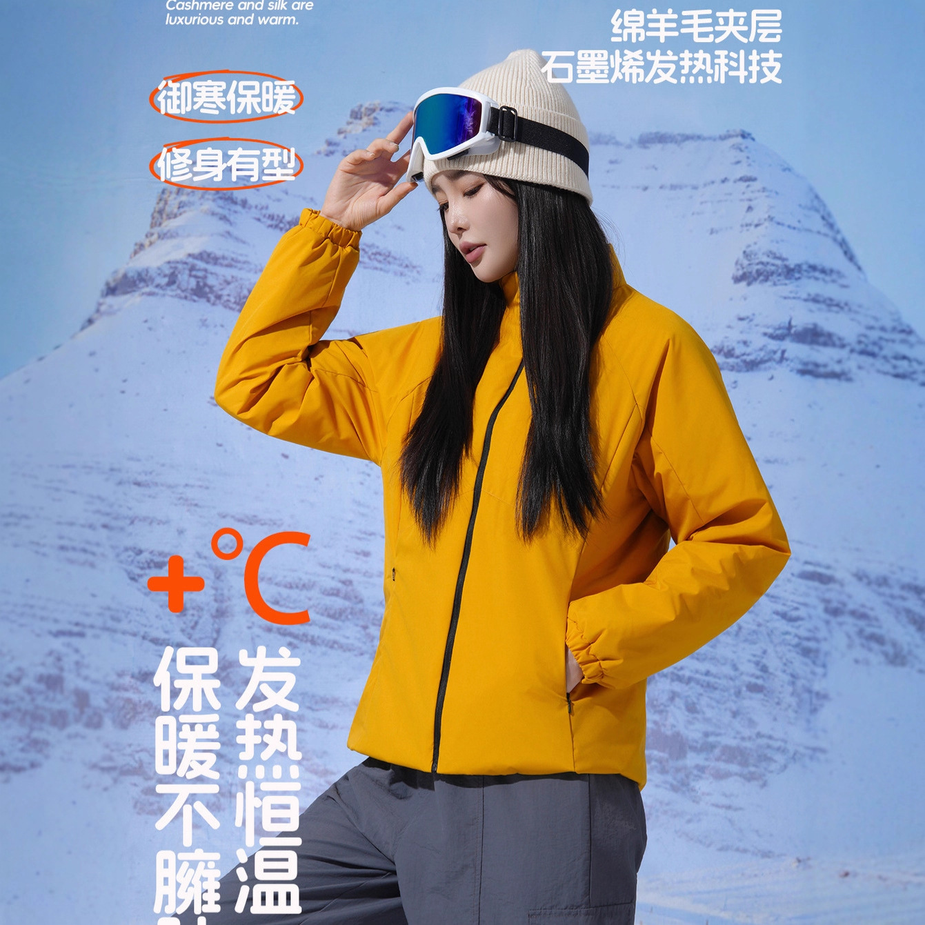 2025新款修身显瘦轻薄气绒服冬季厚外套女士时尚百搭休闲羊毛棉袄