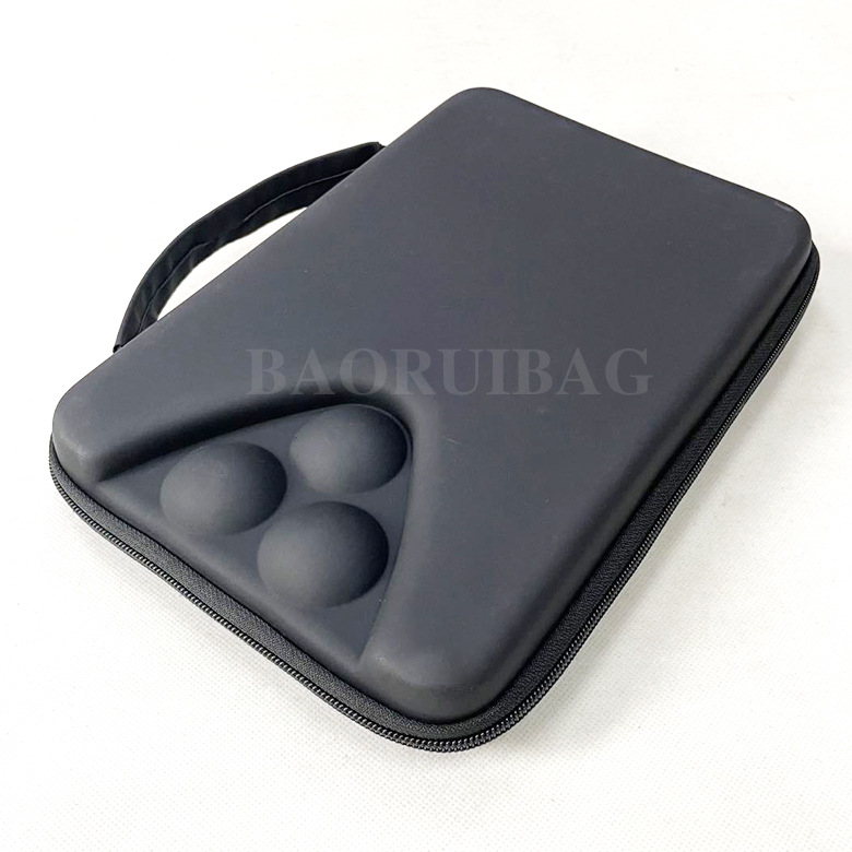 工廠定制 EVA乒乓球收納包 便攜乒乓球拍套保護盒 EVA硬盒球拍包