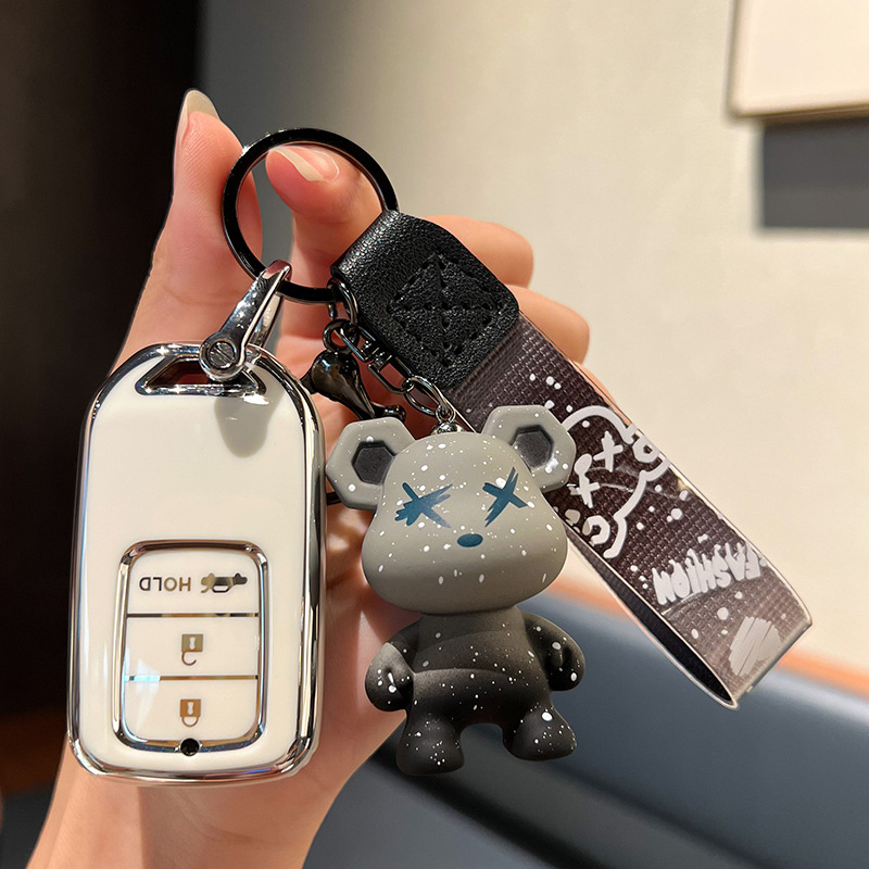 Imágenes aplicables Funda para llaves de coche Nuevo Civic Accord crv de décima generación Binzhi xrv Crown Road Lingpai Fit Shell Hebilla