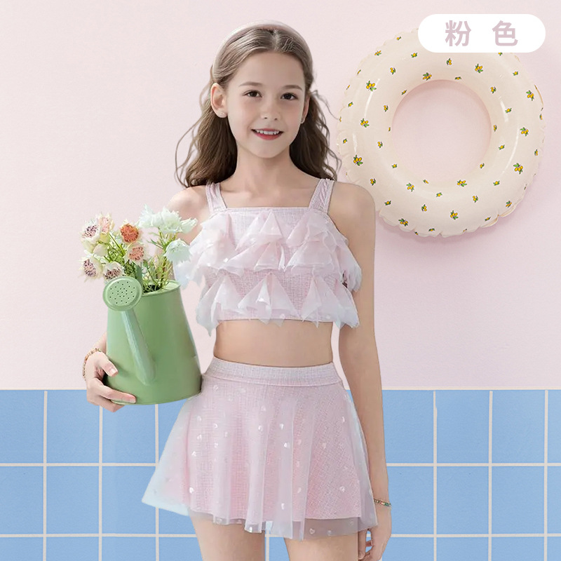 [Código roto, color roto, 50% de descuento en liquidación y fugas] Traje de baño para niños, traje de baño lindo dividido en una pieza para niñas