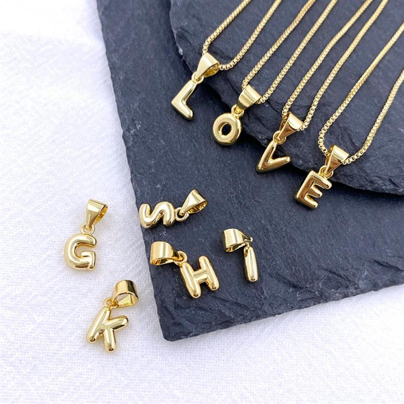 1 Piece 5mm*15mm Copper Gold Plated Letter Polished Pendant display picture 3