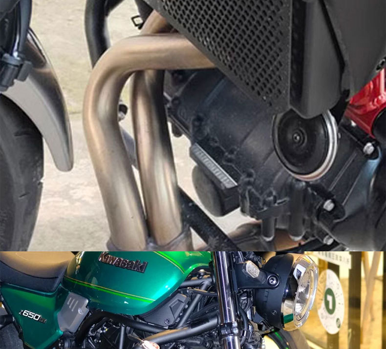Suitable for Kawasaki Ninja650/Z650 Rs 17-22 Modified Water Tank Guard Net Radiator Protective Cover Accessories