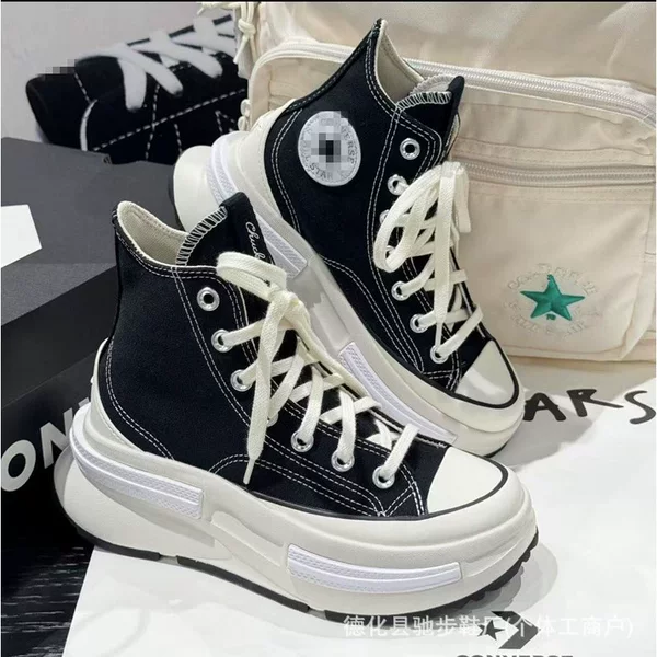 Putian Shoes Patriot Kuangjia Wei Casual Versatile Height-Increasing Canvas Shoes for Men and Women Couples