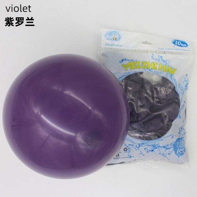 10-pulgadas personalizado retro globo cumpleaños fiesta decoración paquete boda arreglo globo al por mayor Morandi color