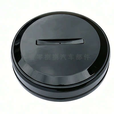 for 19-26 Suzuki Jimny: Spare wheel cover - glossy-black-solid-color