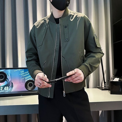 Stylish Sport Coat Jacket for Men - Spring and Autumn Season Casual Baseball Suit for Men - 2025 Men's Spring Outfit Top Clothing