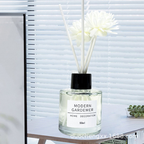 Nordic Style Fireless Aroma Essential Oil Bedroom Hotel Air Freshener Bamboo Deodorizer Long-lasting Fragrance Diffuser Perfume