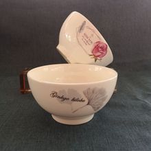 陶瓷厂家直发金花4.5寸直口碗家用米饭碗小面碗二元店陶瓷碗