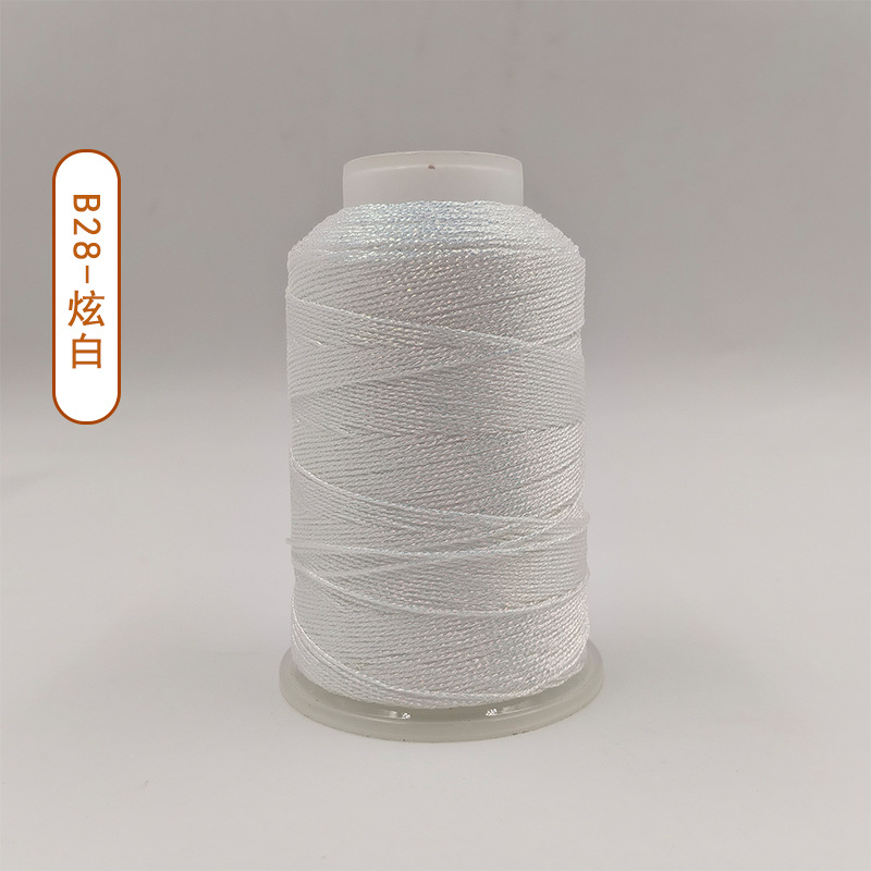 3가닥 - B28 - 눈부신 흰색 가닥