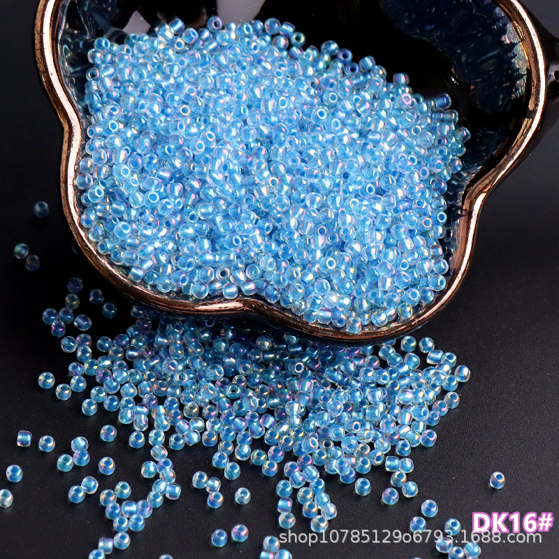 DK16 염색 코어 라이트 블루 색상 / 슈퍼 2mm 10g 약 800