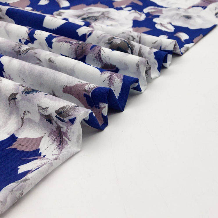 Mucho stock de diseño hermoso, precio barato 100% viscose rayon tejido impresa tela