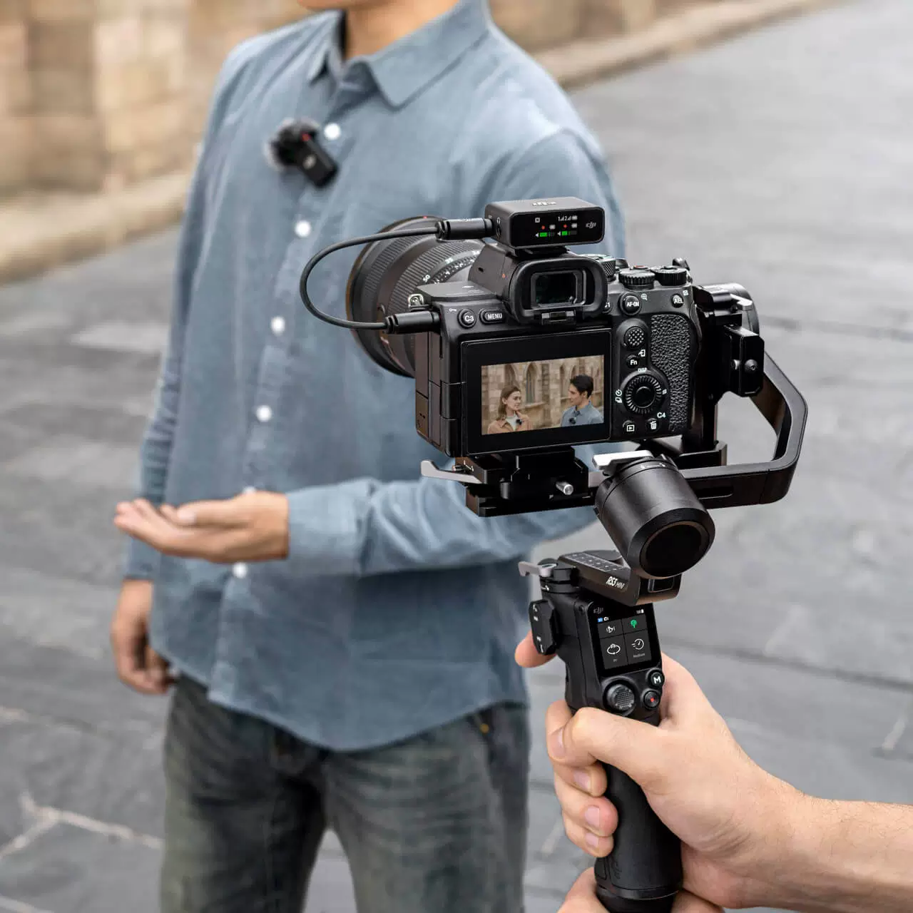DJI RS 3 MINI подвес-стабилизатор для беззеркальных камер, ручной трехосевой гимбал, антишок, интеллектуальная съемка
