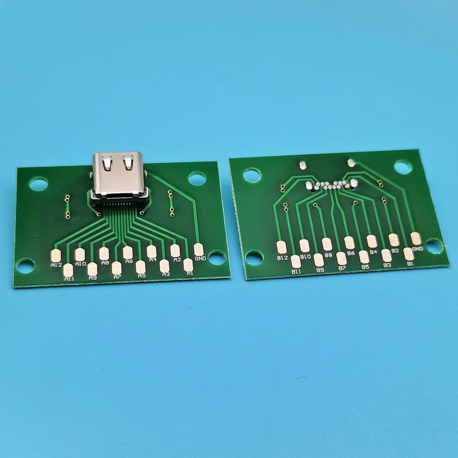原厂大量供应USB3.1  TYPE C母座带板测试头USB TYPE C母座治具