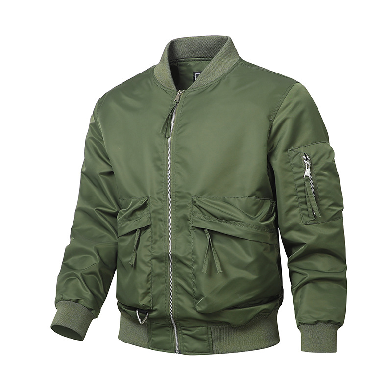 Chaqueta de trabajo transfronteriza otoño invierno chaqueta de hombre duro chaqueta de piloto de la fuerza aérea ma1 ropa de hombre ropa de béisbol coreana ropa de hombre
