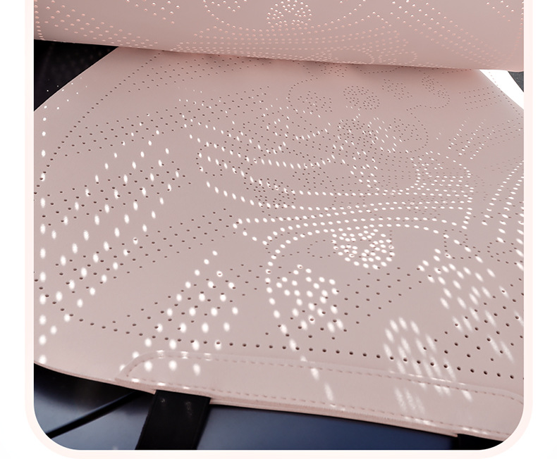 Car Seat Cushion for All Seasons, Lemon Bear Suede Saddle Cushion, Cute for Girls, Suitable for Bingo S/Pro