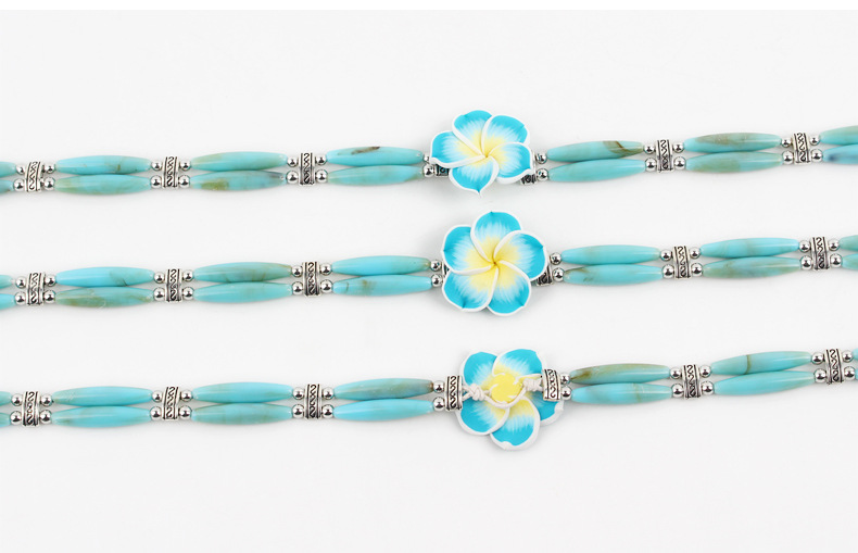 Daily Occasion Acrylic Material Ethnic Style Classic Style Flower Acrylic Women's Hat Accessories