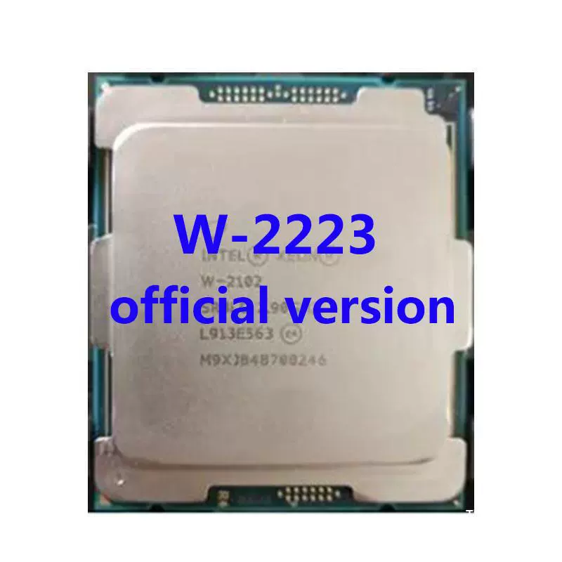 Высокая цена переработки W-2223 ЦПУ W-2223 4C/8T 3,6 ГГц процессор LGA-20