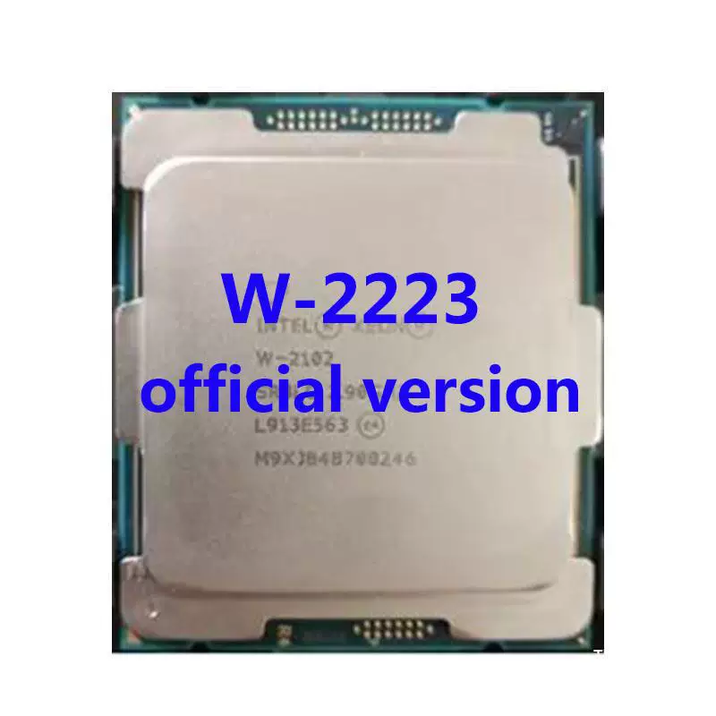 Высокая цена переработки W-2223 ЦПУ W-2223 4C/8T 3,6 ГГц процессор LGA-20