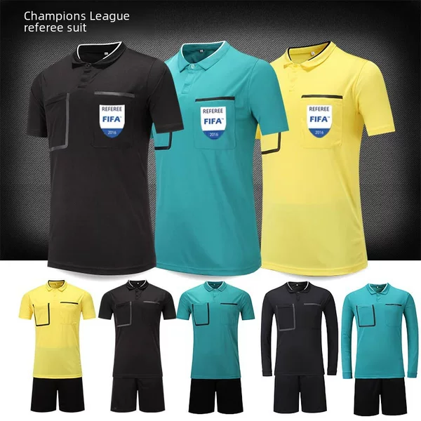 Football FIFA Champions League light board referee suit football uniform referee jacket football referee equipment referee suit men