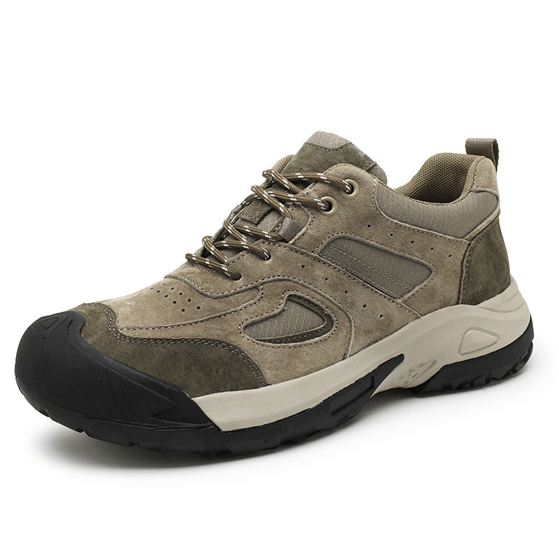 Transfronterizos respirables nuevos zapatos al aire libre zapatos de montaña zapatos de senderismo de tamaño grande pareja zapatos cálidos al por mayor un cabello