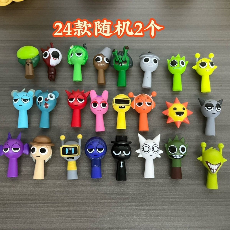 리듬박스 5cm 피규어 랜덤 2개