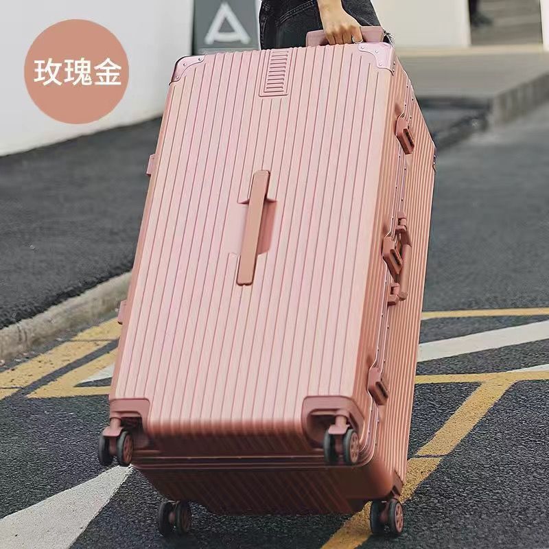 大容量行李箱100寸60容量80寸加厚旅行箱大号女男皮箱40寸|undefined