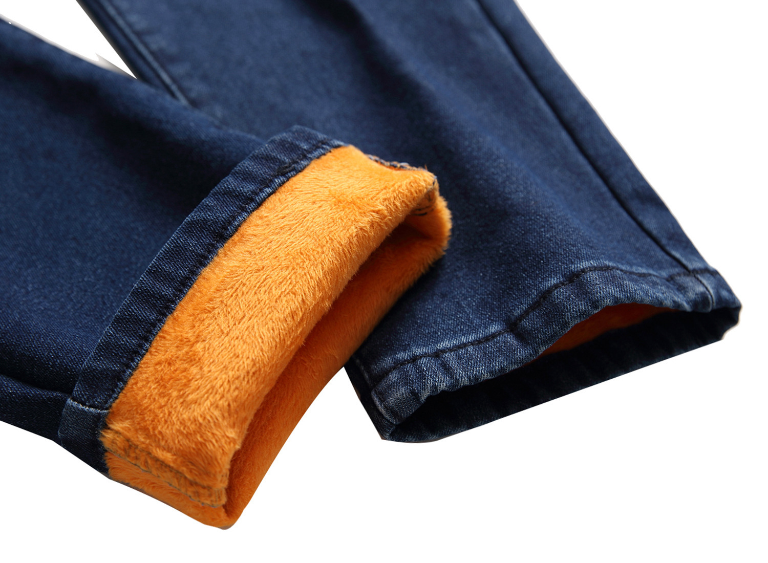 Herren Winter Plüsch Jeans, personalisierte Wärme, Herren dicke Denim Jeans_voghion.com