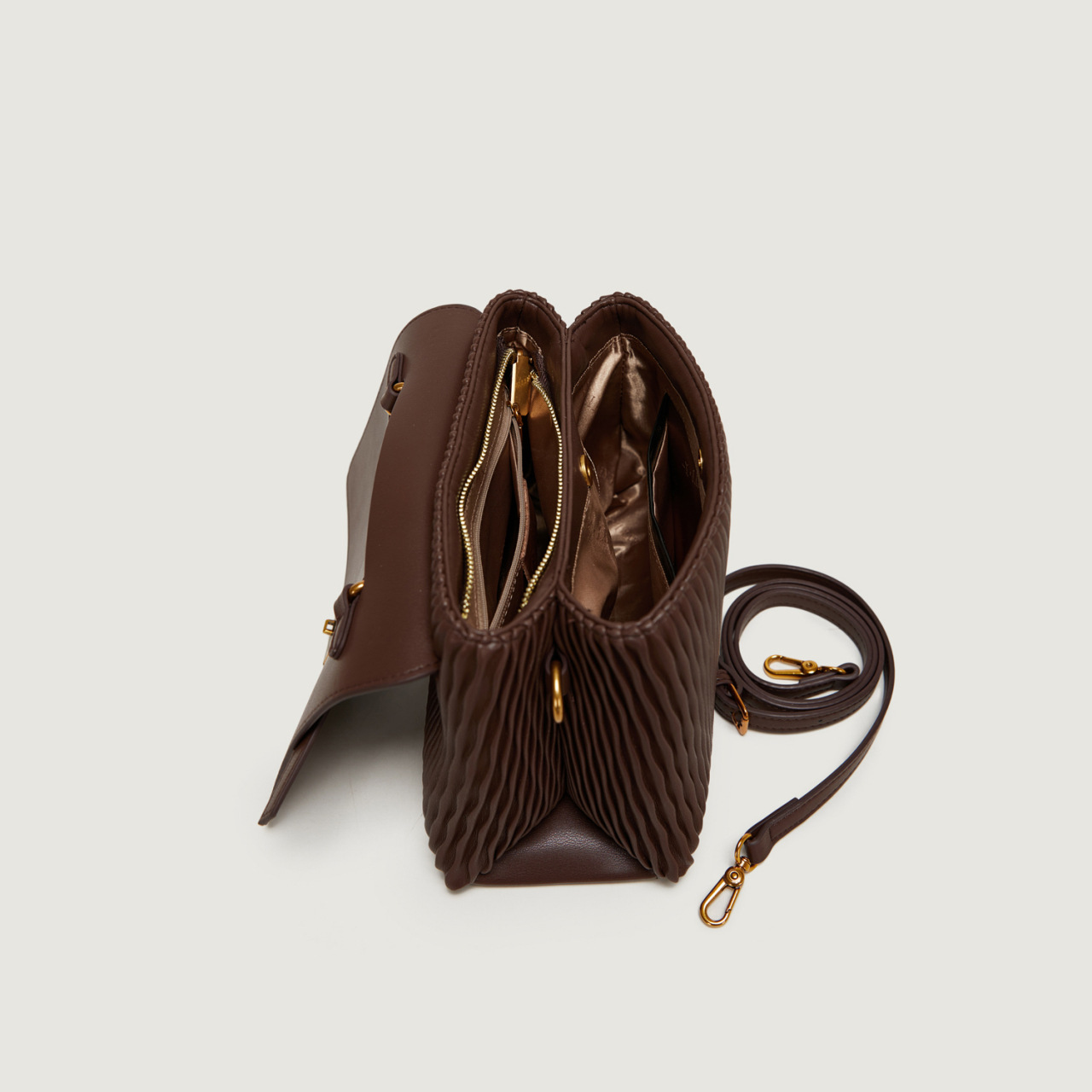 New Style Women's Handbag, Fashionable, Large Capacity, Soft Leather, Commuter Crossbody Bag_voghion.com