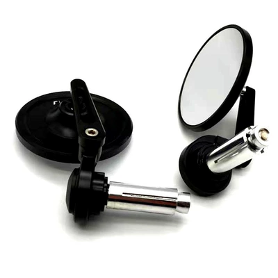 Motorcycle rearview mirror CNC modified hand mirror electric scooter universal mirror cross-border factory direct supply