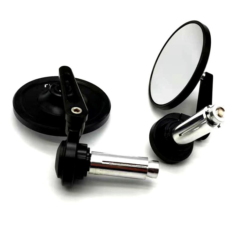 Motorcycle rearview mirror CNC modified hand mirror electric scooter universal mirror cross-border factory direct supply