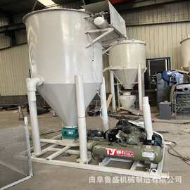 自动粉煤灰气力吸灰机  负压粮食气力输送机 珠光砂气力吸灰机