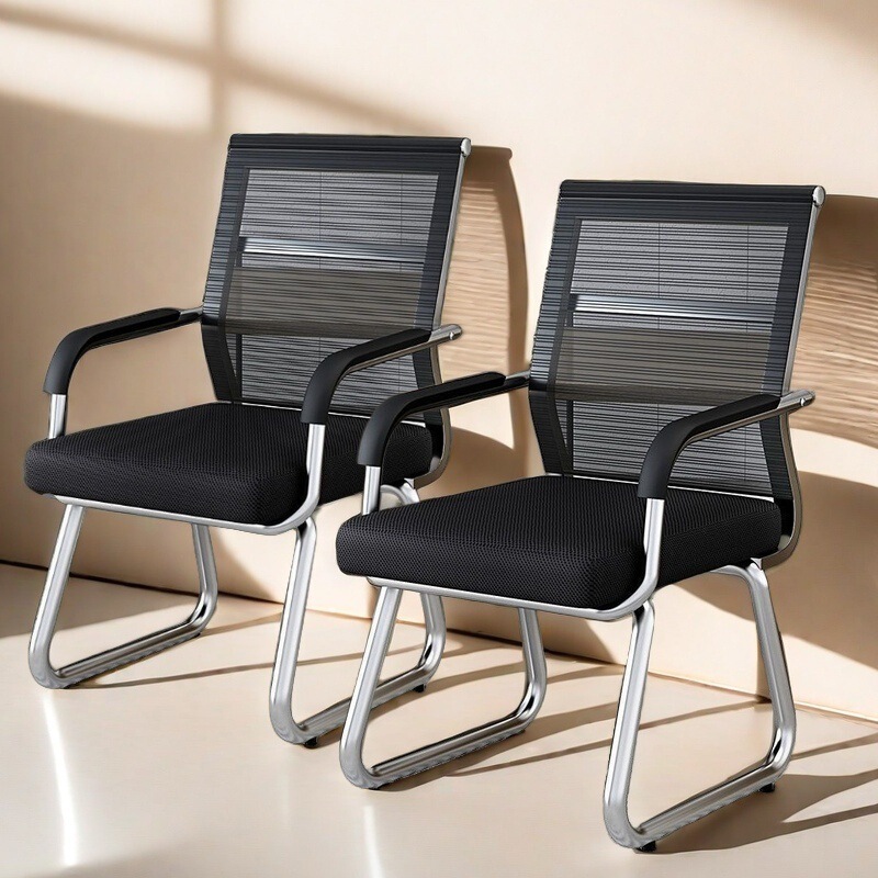 Office Chair, Comfortable Home-Use Bow-Shaped Mesh Chair, Staff Meeting Chair, Student Special Price Computer Chair, Backrest Chair Office Chair, Comfortable Home-Use Bow-Shaped Mesh Chair, Staff Meeting Chair, Student Special Price Computer Chair, Backrest Chair