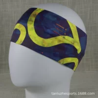 Огаражная поводка CUSTOM для электронной торговли спортивная оголовка для внешней торговли осенняя и зимняя защита ушей эластичная теплая печатная поводка для волос
